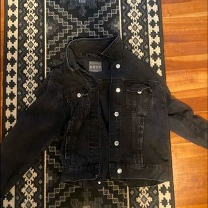 Black denim jacket from primark